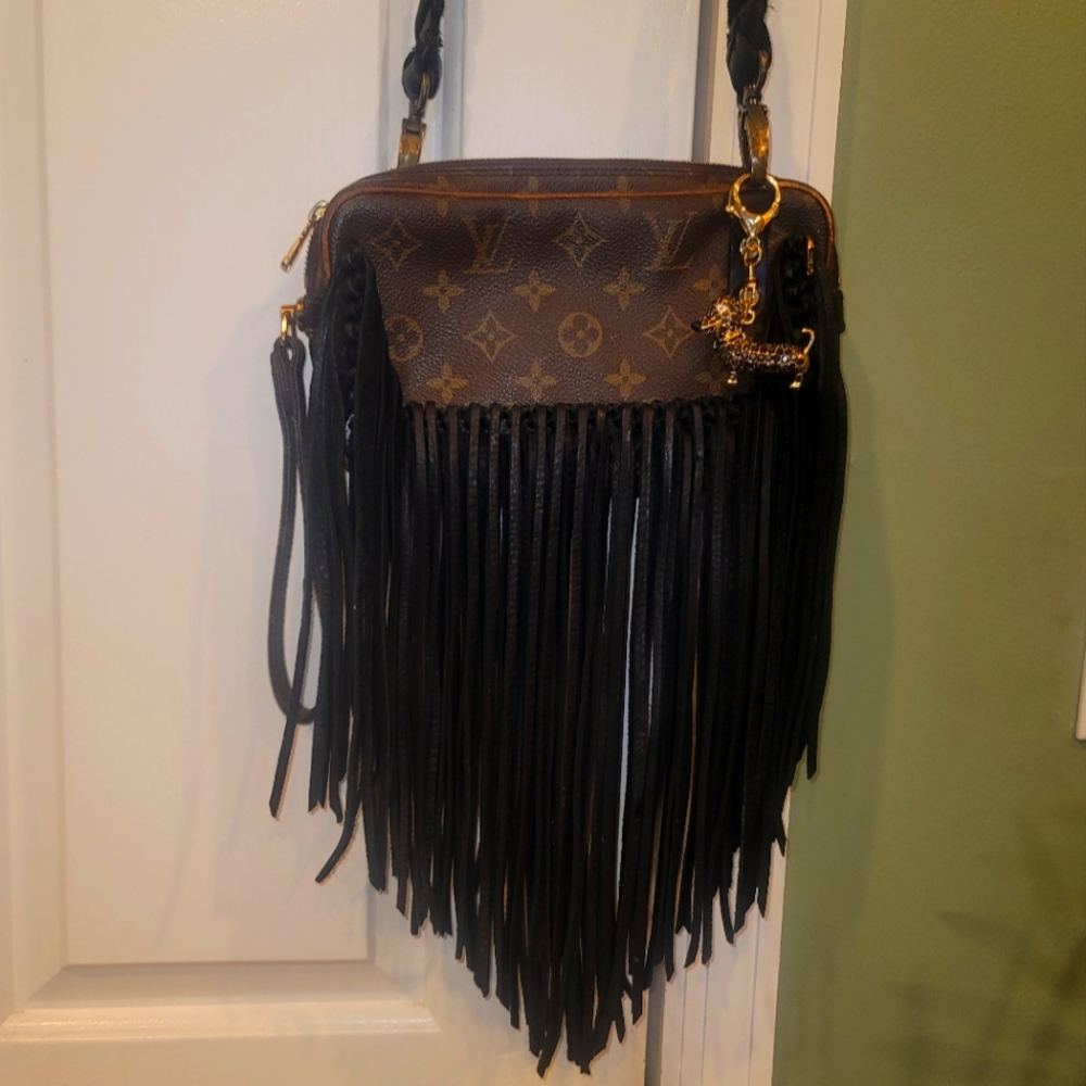 AUTHENTIC LV Vintage BOHO embellished bag